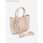 Step in style կանացի ձեռքի պայուսակ — բեժ [MW-230369]