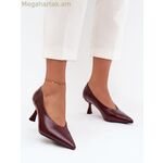 Step in style կրունկով կոշիկներ — կարմիր [MW-217850]