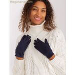 Wool Fashion Italia կանացի ձեռնոցներ — նավի կապույտ [MW-191078]