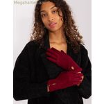 Wool Fashion Italia կանացի ձեռնոցի, կարմիր [MW-191098]