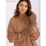 Wool Fashion Italia ձեռնոցներ, մոդել 190158 — բեժ [MW-190158]