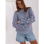 Wool Fashion Italia սվիտեր մոդել 186595՝ կապույտ [MW-186595]