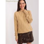 Wool Fashion Italia սվիտեր — շագանակագույն [MW-208298]