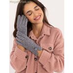 Wool Fashion Italia կանացի ձեռնոցներ — մոխրագույն [MW-201621]