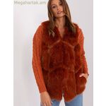Wool Fashion Italia գիլետ, նարնջագույն [MW-187535]