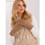 Wool Fashion Italia կանացի ձեռնոցներ, շագանակագույն [MW-190854]