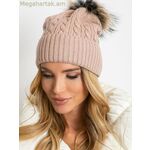 Wool Fashion Italia գլխարկ մոդ. 208256 — վարդագույն [MW-208256]