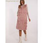 Wool Fashion Italia մորթե գիլե, վարդագույն [MW-199772]