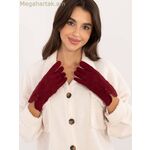 Wool Fashion Italia կանացի ձեռնոցներ, կարմիր [MW-201623]