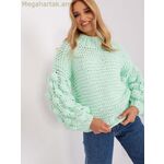 Wool Fashion Italia մոդ. 186598 սվիտեր — կանաչ [MW-186598]