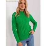 Wool Fashion Italia մոդել 186741 կանացի սվիտեր — կանաչ [MW-186741]