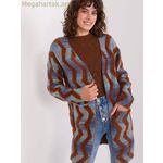 Wool Fashion Italia կարդիգան, կապույտ [MW-188853]