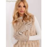 Wool Fashion Italia կանացի ձեռնոցներ, բեժ [MW-190837]