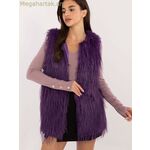 Wool Fashion Italia գիլետ՝ մանուշակագույն [MW-200535]