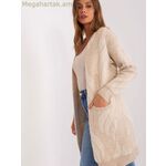 Wool Fashion Italia կարդիգան, մոդել 188288 — բեժ [MW-188288]