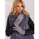 Wool Fashion Italia կանացի ձեռնոցներ — մոխրագույն [MW-190814]