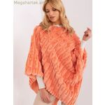 Wool Fashion Italia պոնչո, նարնջագույն [MW-190857]