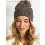 Wool Fashion Italia գլխարկ, շագանակագույն [MW-208259]