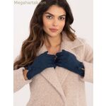 Wool Fashion Italia կանացի ձեռնոցներ, կապույտ [MW-202518]