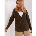 Wool Fashion Italia կարդիգան — կանաչ [MW-186746]
