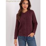 Wool Fashion Italia կարդիգան, մոդել 186815 — մանուշակագույն [MW-186815]