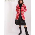 Wool Fashion Italia կարդիգան մոդել 188855, կարմիր [MW-188855]