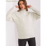Wool Fashion Italia սվիտեր՝ բարձր վզնոցով, կանաչ [MW-189891]
