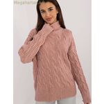 Wool Fashion Italia բիրտ սվիտեր — վարդագույն [MW-199643]