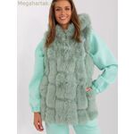 Gilet մոդել 187592 — Wool Fashion Italia, կանաչ [MW-187592]