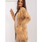 Wool Fashion Italia մոդել 188856 կարդիգան, բեժ [MW-188856]