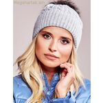 Wool Fashion Italia գլխարկ (մոդել 208261) — մոխրագույն [MW-208261]