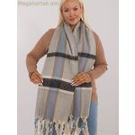 Wool Fashion Italia շալ — գորշ [MW-200288]