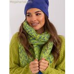 Wool Fashion Italia կանացի բինի, կապույտ (մոդել 208243) [MW-208243]