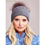 Wool Fashion Italia գլխարկ — մոխրագույն [MW-208262]