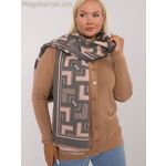 Wool Fashion Italia շալ մոդել 200540 — գորշ [MW-200540]