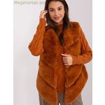 Wool Fashion Italia գիլետ մոդ. 186712 — շագանակագույն [MW-186712]