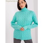 Wool Fashion Italia վզկապով սվիտեր — կանաչ [MW-188296]