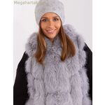 Wool Fashion Italia կանացի բինի գլխարկ — գորշ [MW-189913]
