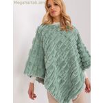Wool Fashion Italia պոնչո — կանաչ [MW-190862]