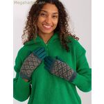 Wool Fashion Italia ձեռնոցներ (մոդել 191092) — կանաչ [MW-191092]