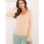 Wool Fashion Italia սվիտեր, բեժ (model 200183) [MW-200183]