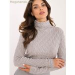 Wool Fashion Italia տերտլնեկ, մոդել 203193 — մոխրագույն [MW-203193]