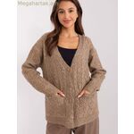 Wool Fashion Italia կարդիգան մոդել 186752 — բեժ [MW-186752]