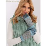 Wool Fashion Italia կանացի ձեռնոցներ 190821 — կանաչ [MW-190821]