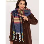 Wool Fashion Italia շալ, մոդել 202581 — նավի կապույտ [MW-202581]