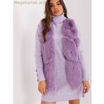 Wool Fashion Italia գիլետ մոդել 187528 — մանուշակագույն [MW-187528]